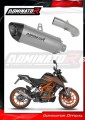 wydech tłumik DOMINATOR Tytanowy HP8 pasujący do motocykla KTM 125 Duke 2021 - 2023 2