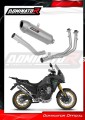 kompletny układ wydechowy z tłumikiem DOMINATOR Full System S6 pasujący do motocykla Rieju Aventura 500 2023 - 2026 2