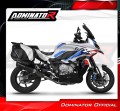 complete exhaust system with muffler DOMINATOR Full System HP6 BLACK fits to BMW S1000XR 2020  2026 4