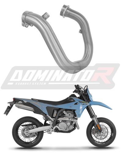 DOMINATOR exhaust manifold header fits to Suzuki DRZ4SM / DRZ4S 2025  2026