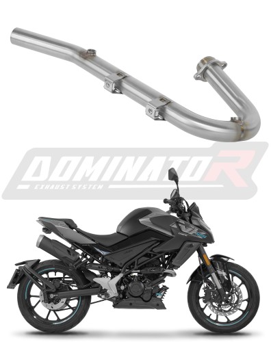DOMINATOR exhaust manifold header fits to CF MOTO 125 NK 2025  2026