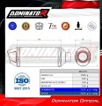 wydech tłumik DOMINATOR S3 CZARNY pasujący do motocykla CF MOTO 125 NK 2025 - 2026  6