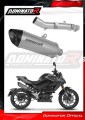 exhaust muffler DOMINATOR titanium HP8 fits to CF MOTO 125 NK 2025  2026  2