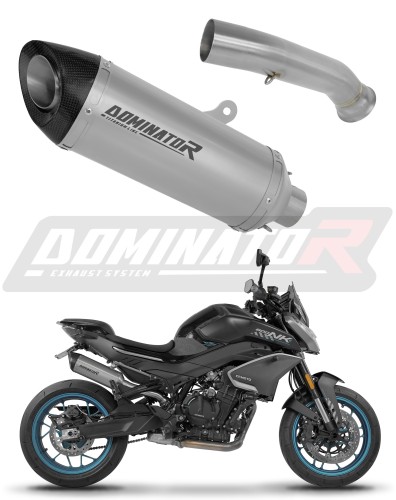 exhaust muffler DOMINATOR titanium hp8 fits the motorcycle CF MOTO 800 NK 2023 2026 1