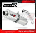 exhaust muffler DOMINATOR homologated road legal OVAL fits to F850GS 2016  2020