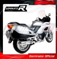 exhaust muffler DOMINATOR ROUND fits to Honda NT 650 V DEAUVILLE RC47 1998  2005 3