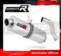 wydech tłumik DOMINATOR Owalny pasujący do motocykla Honda XL 700 V TRANSALP 2008 - 2014