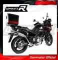 wydech tłumik DOMINATOR Okrągły pasujący do motocykla Suzuki DL 650 V Strom 2007 - 2011 2