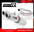 wydech tłumik DOMINATOR Okrągły pasujący do motocykla Honda CBR 1000F DUAL 1988 - 2000