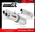 wydech tłumik DOMINATOR Owalny pasujący do motocykla Aprilia RSV 1000 R 2004 - 2009