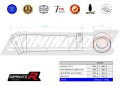 exhaust muffler DOMINATOR GP2 fits to Ducati MONSTER 1000 2003  2005 2
