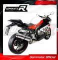 exhaust muffler DOMINATOR homologated road legal OVAL fits to S1000RR 2017  2018 2