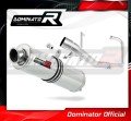 kompletny układ wydechowy z tłumikiem DOMINATOR Full System Okrągły pasujący do motocykla Yamaha YBR 125 2000 - 2008