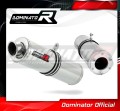 wydech tłumik DOMINATOR Okrągły pasujący do motocykla Suzuki GSXR 600 SRAD 1997 - 2000