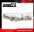 decat mid muffler DOMINATOR Mid Pipe fits to YZF R1 1000 2017  2019 2