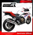 wydech tłumik DOMINATOR Okrągły pasujący do motocykla Honda CBR 500 R 2016 - 2024 3