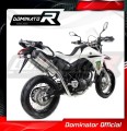 exhaust muffler DOMINATOR HP1 fits to Yamaha XT 660 R 2004  2016 3