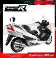 exhaust muffler DOMINATOR HP1 fits to Suzuki BURGMAN 400 2003  2006 3