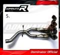 decat tłumik środkowy DOMINATOR Mid Pipe pasujący do motocykla S1000R 2014 - 2016 6