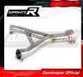 decat mid muffler DOMINATOR Mid Pipe fits to Kawasaki Z1000 2010  2013
