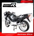 exhaust muffler DOMINATOR homologated road legal ROUND fits to R1200RT 2004  2009 2