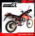 exhaust muffler DOMINATOR ROUND fits to Yamaha XT 600 1987  1989 3