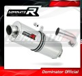 exhaust muffler DOMINATOR homologated road legal OVAL fits to DL 1000 VSTROM 2017  2020