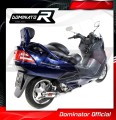 exhaust muffler DOMINATOR GP1 fits to Suzuki BURGMAN 400 1998  2002 3