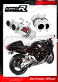 wydech tłumik DOMINATOR GP1 pasujący do motocykla Suzuki GSXR 1300 Hayabusa 1999 - 2007