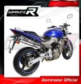 exhaust muffler DOMINATOR homologated road legal ROUND fits to CB 600F HORNET 2003  2006 2