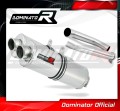 wydech tłumik DOMINATOR Owalny pasujący do motocykla Honda VTR 1000F Firestorm 2002 - 2006