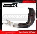 decat mid muffler DOMINATOR Mid Pipe fits to GSX 1300 R HAYABUSA 2008  2019 3