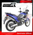 exhaust muffler DOMINATOR ROUND fits to Aprilia Pegaso 650 2001  2004 3