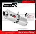 wydech tłumik DOMINATOR Owalny pasujący do motocykla Kawasaki ZX6R 636 2009 - 2024 2