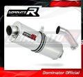 exhaust muffler DOMINATOR OV fits to Suzuki SV 650 S 2003  2015 4