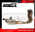 decat mid muffler DOMINATOR Mid Pipe fits to GSXS 1000 / F 2015  2020 2