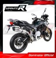 exhaust muffler DOMINATOR homologated road legal HP1 fits to F850GS 2016  2020 2