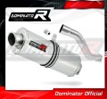 exhaust muffler DOMINATOR OV fits to Suzuki DR 750 S / BIG RIGHT SIDE