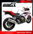 exhaust muffler DOMINATOR HP1 fits to Honda CBR 500 R 2016  2024 3