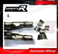 decat tłumik środkowy DOMINATOR Mid Pipe pasujący do motocykla S1000R 2014 - 2016 5