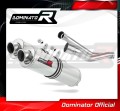 wydech tłumik DOMINATOR Okrągły pasujący do motocykla Aprilia Pegaso 650 GA 1992 - 1996 2