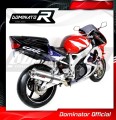 wydech tłumik DOMINATOR Owalny pasujący do motocykla Honda CBR 900RR Fireblade SC33 1996 - 1999 3