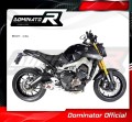 exhaust muffler DOMINATOR HP3 fits to Yamaha MT 09 2013  2016 2