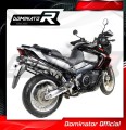 exhaust muffler DOMINATOR ROUND fits to Aprilia ETV 1000 Caponord 2005  2007 3