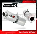wydech tłumik DOMINATOR Owalny pasujący do motocykla Suzuki GSXR 750 SRAD 1996 - 1999