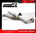 decat mid muffler DOMINATOR Mid Pipe fits to YZF R1 1000 RN22 2009  2014