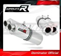 wydech tłumik DOMINATOR Owalny pasujący do motocykla Suzuki TL 1000 R 1997 - 2000
