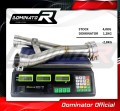 decat mid muffler DOMINATOR Mid Pipe fits to Kawasaki Z1000 2010  2013 5