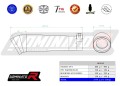 exhaust muffler DOMINATOR GP2 fits to Yamaha TDM 900 2002  2009 2