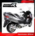 wydech tłumik DOMINATOR Owalny pasujący do motocykla Suzuki BURGMAN 400 2007 - 2016 3